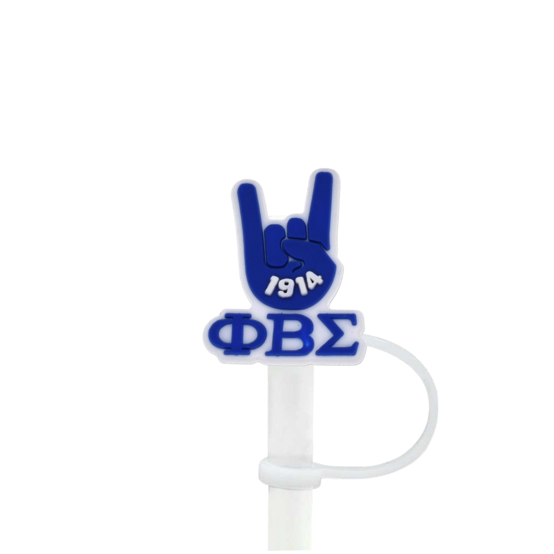 Phi Beta Sigma, Straw Cover, Stanley Straw Cover, Stanley Topper, Blue Phi Fraternity, Sigma Straw Cover, Fraternity Gifts